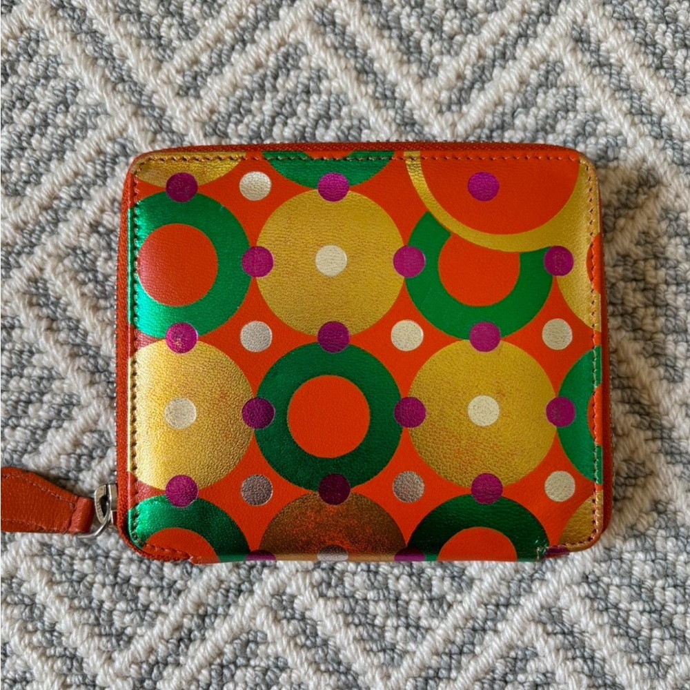 Vintage metallic patterned Wallet